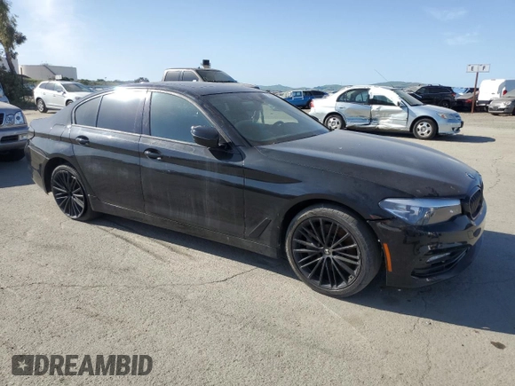 2018 BMW 5 Series 530e with VIN WBAJA9C5XJB249650, listed as a Copart auction lot 52633865 with 111,548 mi miles and Clean title. Bid and sale history available at DreamBid. Image 4.