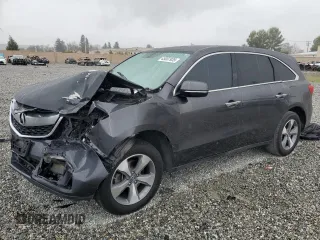 2016 Acura MDX with VIN 5FRYD3H2XGB003612, listed as a Copart auction lot 45007935 with 101,143 mi miles and Salvage Title. Bid and sale history available at carsss.com. Image 1.