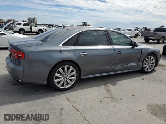 2018 Audi A8 z VIN WAU44AFD0JN000586, wystawiony jako Copart lot #73373174 z przebiegiem 45 183 mil mil oraz Szkoda całkowita • Salvage title. Historia ofert i sprzedaży dostępna na DreamBid. Obrazek 3.