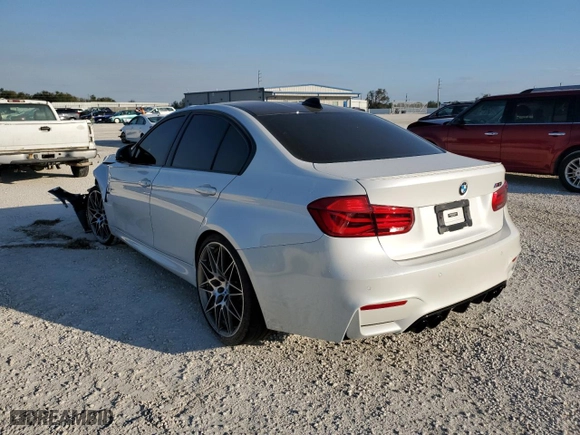 2016 BMW M3 with VIN WBS8M9C58G5E68201, listed as a Copart auction lot 41220633 with 0 mi miles. Bid and sale history available at carsss.com. Image 2.