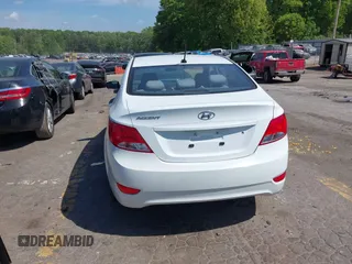 2015 Hyundai Accent GLS with VIN KMHCT4AE0FU896593, listed as a IAAI auction lot 42081643 with 175,346 mi miles and . Bid and sale history available at DreamBid. Image 16.