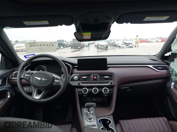 2022 Genesis G70 2.0T с VIN KMTG34TA2NU103715, выставлен на аукционе IAAI как лот 42163298 с пробегом 19 320 миль миль и . История ставок и продаж доступна на DreamBid. Изображение 5.