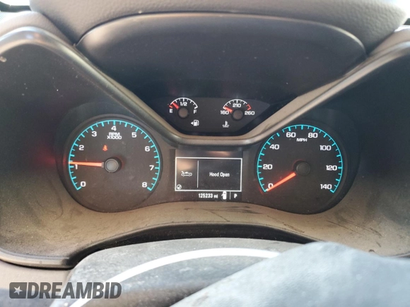 2021 Chevrolet Colorado 2WD Work Truck with VIN 1GCHSBEA0M1118740, listed as a Copart auction lot 84727024 with 125,233 mi miles and Salvage Title. Bid and sale history available at carsss.com. Image 9.