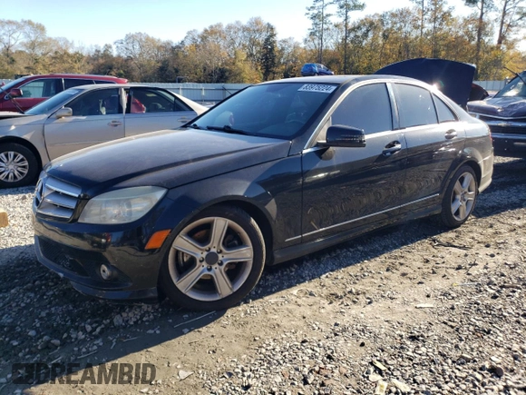 2010 Mercedes-Benz C 300 Sport with VIN WDDGF8BB2AF402620, listed as a Copart auction lot 83975224 with 175,772 mi miles and Salvage Title. Bid and sale history available at carsss.com. Image 1.
