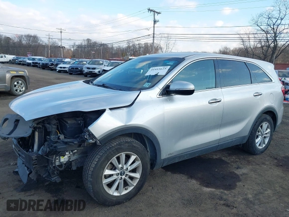 2020 Kia Sorento LX with VIN 5XYPGDA39LG648252, listed as a IAAI auction lot 41415625 with 56,330 mi miles. Bid and sale history available at carsss.com. Image 19.