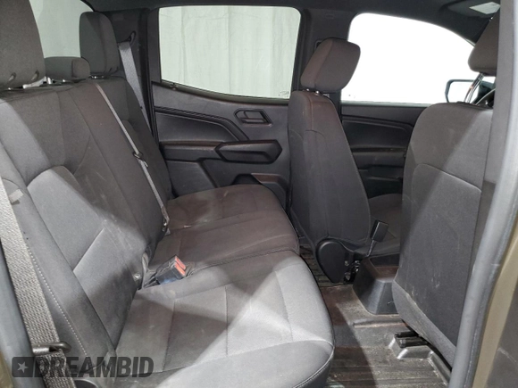 2023 Chevrolet Colorado 2WD Work Truck z VIN 1GCGSBEC3P1175984, wystawiony jako Copart lot #60032435 z przebiegiem 18 063 mil mil oraz Czysty tytuł • Clean title. Historia ofert i sprzedaży dostępna na DreamBid. Obrazek 10.