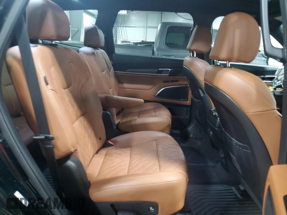 2023 Kia Telluride SX Prestige X-Pro with VIN 5XYP5DGC6PG406098, listed as a Copart auction lot 48406085 with 47,863 mi miles and Salvage title. Bid and sale history available at DreamBid. Image 12.