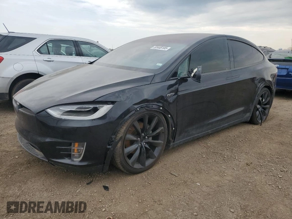 2016 Tesla Model X 70D z VIN 5YJXCAE28GF008476, wystawiony jako Copart lot #53448105 z przebiegiem Nie podano mil oraz Szkody całkowita. Historia ofert i sprzedaży dostępna na DreamBid. Obrazek 1.
