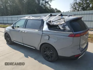 2023 Kia Carnival SX with VIN KNDNE5H33P6217228, listed as a Copart auction lot 74441894 with 22,564 mi miles and Salvage Title. Bid and sale history available at carsss.com. Image 2.