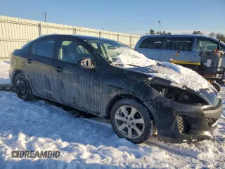 2012 Mazda 3 i Sport with VIN JM1BL1UG0C1520453, listed as a Copart auction lot 89056345 with 161,435 mi miles and Salvage Title. Bid and sale history available at DreamBid. Image 4.