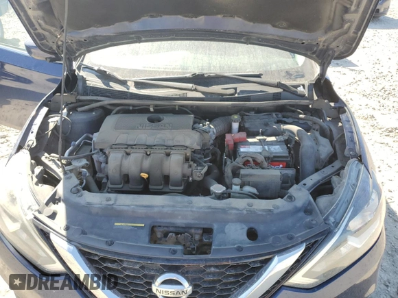 2016 Nissan Sentra SV with VIN 3N1AB7AP9GY292835, listed as a Copart auction lot 53540035 with 77,905 mi miles and Salvage Title. Bid and sale history available at DreamBid. Image 11.