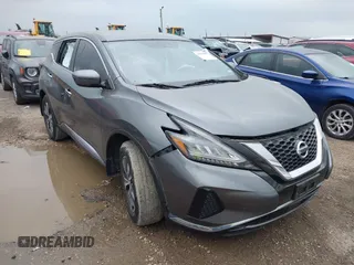 2020 Nissan Murano S with VIN 5N1AZ2ASXLN112975, listed as a IAAI auction lot 41931855 with 75,160 mi miles and . Bid and sale history available at carsss.com. Image 1.