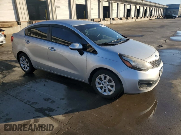2012 Kia Rio LX with VIN KNADM4A32C6052248, listed as a Copart auction lot 49901875 with 158,818 mi miles and Clean Title. Bid and sale history available at carsss.com. Image 4.