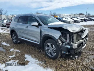 2022 Hyundai Santa Fe XRT with VIN 5NMS6DAJ9NH414505, listed as a Copart auction lot 48502875 with 65,235 mi miles and Non Repairable. Bid and sale history available at carsss.com. Image 4.