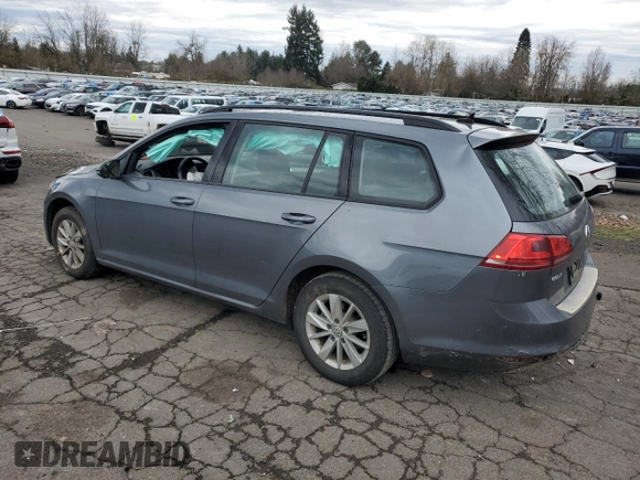 2016 Volkswagen Golf SportWagen TSI S with VIN 3VWC17AU1GM502704, listed as a Copart auction lot 86212264 with 97,142 mi miles and Salvage Title. Bid and sale history available at carsss.com. Image 2.
