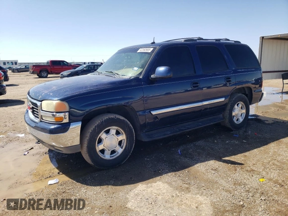 2003 GMC Yukon SLT z VIN 1GKEK13Z53J325679, wystawiony jako Copart lot #52260985 z przebiegiem 320 061 mil mil oraz Czysty tytuł • Clean title. Historia ofert i sprzedaży dostępna na DreamBid. Obrazek 1.