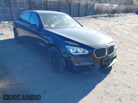 2015 BMW 7 Series 750Li xDrive with VIN WBAYF8C56FD654698, listed as a IAAI auction lot 41229313 with 120,238 mi miles and . Bid and sale history available at carsss.com. Image 1.