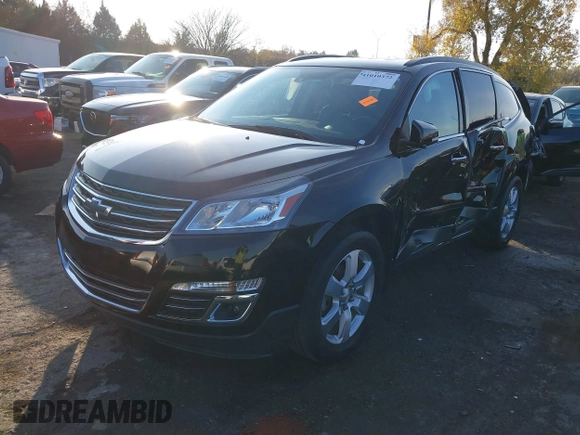 2016 Chevrolet Traverse LTZ z VIN 1GNKRJKD3GJ245438, wystawiony jako IAAI lot #41010372 z przebiegiem 115 264 mil mil oraz . Historia ofert i sprzedaży dostępna na DreamBid. Obrazek 17.