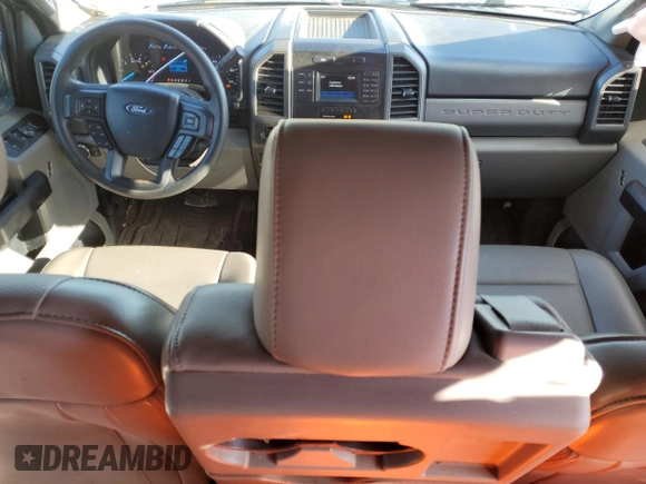 2019 Ford Super Duty F-250 SRW XL with VIN 1FT7W2A69KEF36737, listed as a Copart auction lot 84699994 with 129,810 mi miles and Salvage Title. Bid and sale history available at carsss.com. Image 8.