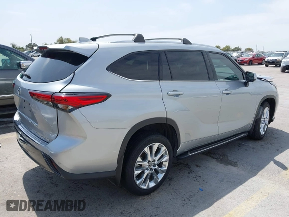 2021 Toyota Highlander Limited z VIN 5TDYZRAH1MS526643, wystawiony jako IAAI lot #41920215 z przebiegiem 34 730 mil mil oraz . Historia ofert i sprzedaży dostępna na DreamBid. Obrazek 4.