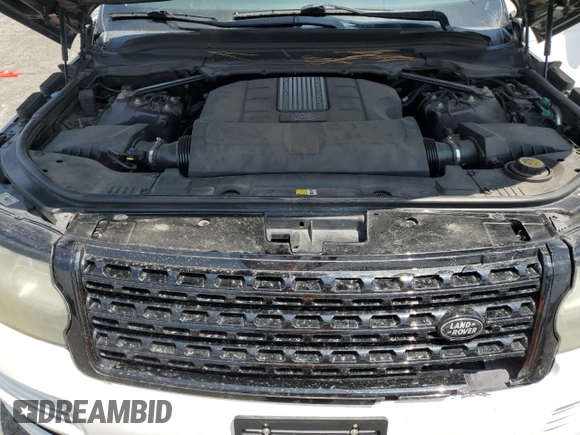 2014 Land Rover Range Rover HSE z VIN SALGS2WF3EA176079, wystawiony jako Copart lot #54985595 z przebiegiem 108 955 mil mil oraz Szkoda całkowita • Salvage title. Historia ofert i sprzedaży dostępna na DreamBid. Obrazek 12.
