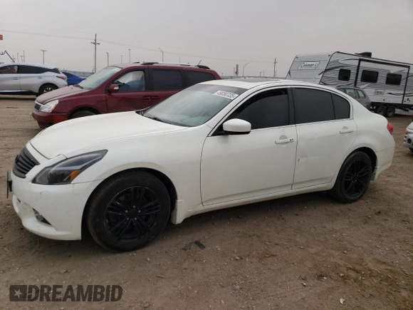 2011 Infiniti G37 x with VIN JN1CV6ARXBM411872, listed as a Copart auction lot 49050735 with 154,588 mi miles and Salvage Title. Bid and sale history available at carsss.com. Image 1.