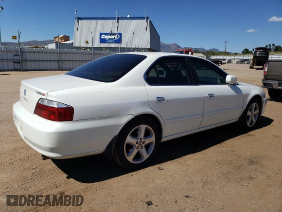 2003 Acura TL Type S with VIN 19UUA56873A013143, listed as a Copart auction lot 72776774 with 173,702 mi miles and Salvage Title. Bid and sale history available at carsss.com. Image 3.