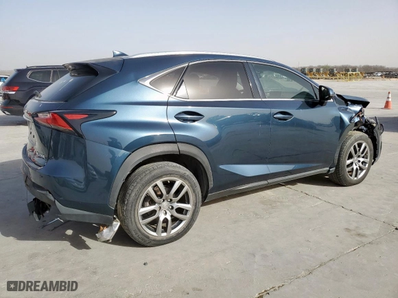 2015 Lexus NX 200t with VIN JTJYARBZ8F2020278, listed as a Copart auction lot 48750575 with 84,675 mi miles and Salvage Title. Bid and sale history available at carsss.com. Image 3.