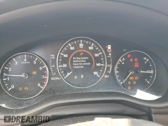 2022 Mazda 3 Carbon Edition с VIN 3MZBPACL3NM318079, выставлен на аукционе Copart как лот 58185015 с пробегом 36 299 миль миль и Списание • Salvage title. История ставок и продаж доступна на DreamBid. Изображение 9.