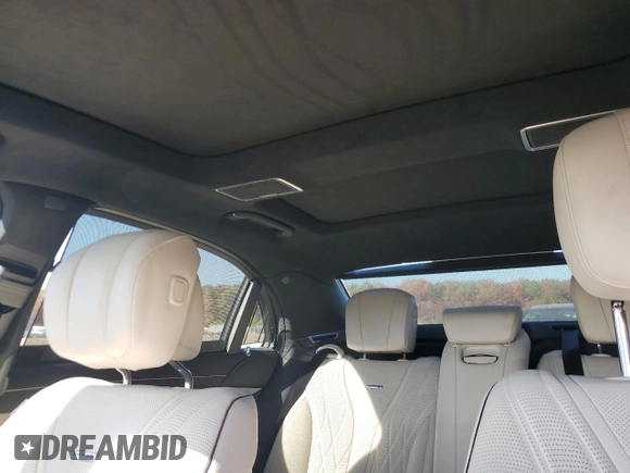 2019 Mercedes-Benz S-Class AMG S 63 with VIN WDDUG8JBXKA483818, listed as a Copart auction lot 70578034 with 55,084 mi miles and Salvage Title. Bid and sale history available at carsss.com. Image 10.