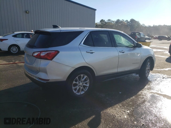 2019 Chevrolet Equinox LT with VIN 3GNAXKEV4KS666460, listed as a Copart auction lot 50139285 with 136,786 mi miles and Salvage Title. Bid and sale history available at DreamBid. Image 3.
