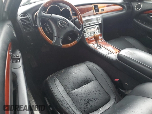 2006 Lexus SC with VIN JTHFN48Y769003087, listed as a Copart auction lot 74181624 with Not Provided miles and Non Repairable. Bid and sale history available at carsss.com. Image 8.