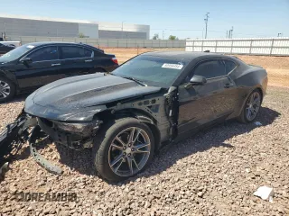 2020 Chevrolet Camaro 1LT with VIN 1G1FB1RS0L0110929, listed as a Copart auction lot 50956454 with 51,482 mi miles and Salvage Title. Bid and sale history available at carsss.com. Image 1.