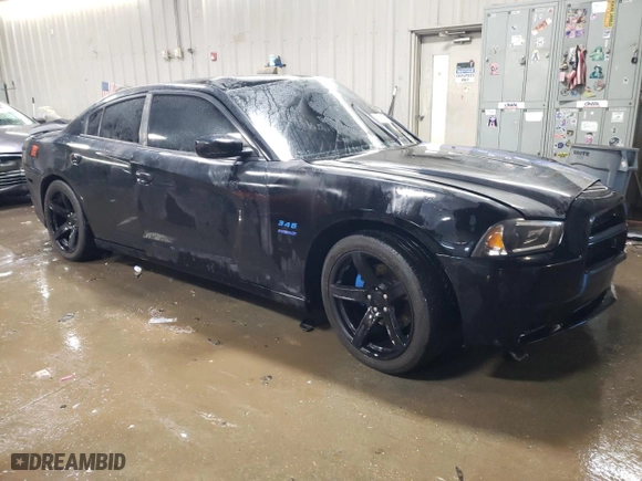 2011 Dodge Charger RT Plus with VIN 2B3CL5CTXBH616117, listed as a Copart auction lot 45521345 with 148,927 mi miles and Salvage Title. Bid and sale history available at carsss.com. Image 4.