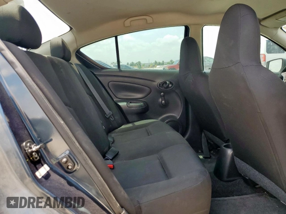 2017 Nissan Versa S Plus with VIN 3N1CN7AP0HL865796, listed as a Copart auction lot 58042775 with 53,424 mi miles and Salvage title. Bid and sale history available at DreamBid. Image 10.