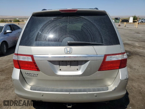 2006 Honda Odyssey TOURING with VIN 5FNRL38816B115422, listed as a Copart auction lot 51905665 with 220,574 mi miles and Clean Title. Bid and sale history available at carsss.com. Image 6.