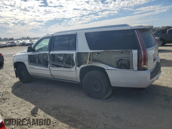 2018 Cadillac Escalade ESV Platinum z VIN 1GYS4KKJ0JR356583, wystawiony jako Copart lot #78004204 z przebiegiem 22 820 mil mil oraz Szkody całkowita. Historia ofert i sprzedaży dostępna na DreamBid. Obrazek 2.
