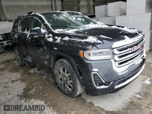 2020 GMC Acadia SLT with VIN 1GKKNULS6LZ132957, listed as a Copart auction lot 44525725 with 140,060 mi miles and Salvage Title. Bid and sale history available at DreamBid. Image 4.