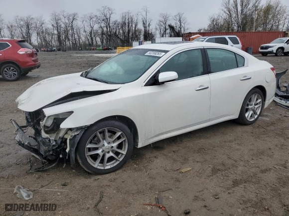 2009 Nissan Maxima 3.5 S with VIN 1N4AA51EX9C826770, listed as a Copart auction lot 50288265 with 151,972 mi miles and Salvage Title. Bid and sale history available at carsss.com. Image 1.