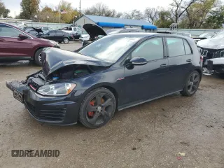 2015 Volkswagen GTI SE with VIN 3VW4T7AU1FM027908, listed as a Copart auction lot 81329894 with 61,315 mi miles and Salvage Title. Bid and sale history available at DreamBid. Image 1.