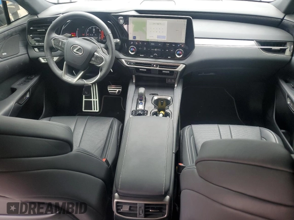 2024 Lexus RX with VIN 2T2BAMCA7RC045629, listed as a Copart auction lot 44222195 with 16,964 mi miles and Salvage Title. Bid and sale history available at carsss.com. Image 8.