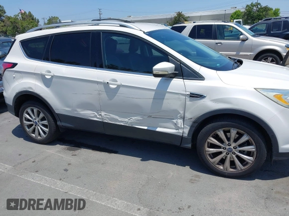2018 Ford Escape Titanium with VIN 1FMCU0J94JUB26110, listed as a IAAI auction lot 42436285 with 59,586 mi miles and . Bid and sale history available at DreamBid. Image 6.