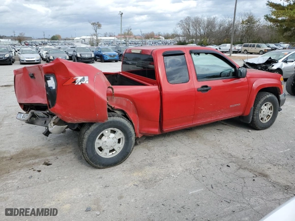 2004 Chevrolet Colorado LS Z85 with VIN 1GCDT196248214081, listed as a Copart auction lot 77973684 with 246,491 mi miles and Salvage Title. Bid and sale history available at carsss.com. Image 3.