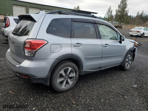 2018 Subaru Forester Limited with VIN JF2SJARC9JH514197, listed as a Copart auction lot 49274025 with 56,601 mi miles and Salvage Title. Bid and sale history available at carsss.com. Image 3.