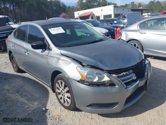 2013 Nissan Sentra SV with VIN 3N1AB7AP4DL786836, listed as a IAAI auction lot 41830488 with 140,427 mi miles. Bid and sale history available at carsss.com. Image 1.