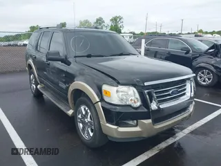 2006 Ford Explorer Eddie Bauer with VIN 1FMEU64876UA99684, listed as a IAAI auction lot 42156333 with 174,141 mi miles and . Bid and sale history available at DreamBid. Image 1.