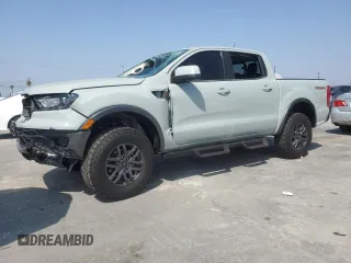 2021 Ford Ranger XL with VIN 1FTER4FH8MLE05656, listed as a Copart auction lot 62221995 with 8,786 mi miles and Salvage title. Bid and sale history available at DreamBid. Image 1.