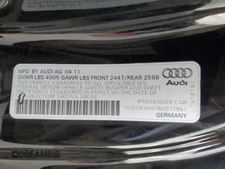 2011 Audi A5 Premium Plus z VIN WAUJFAFH7BN017967, wystawiony jako Copart lot #54683025 z przebiegiem 137 184 mil mil oraz Czysty tytuł • Clean title. Historia ofert i sprzedaży dostępna na DreamBid. Obrazek 13.