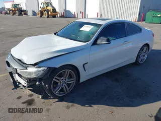 2014 BMW 4 Series 435i with VIN WBA3R1C56EK191996, listed as a IAAI auction lot 41450981 with 125,352 mi miles and . Bid and sale history available at carsss.com. Image 17.