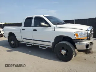 2006 Dodge 2500 SLT z VIN 1D7KS28C76J149088, wystawiony jako Copart lot #58035905 z przebiegiem 157 819 mil mil oraz Szkoda całkowita • Salvage title. Historia ofert i sprzedaży dostępna na DreamBid. Obrazek 4.